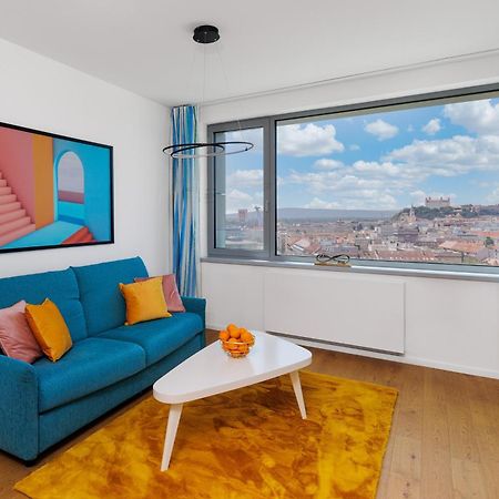 Sky Park 1 - Luxurious #Instaworthy Apartment In Downtown City Center With Included Parking, Best Address In Town Bratislava Ngoại thất bức ảnh