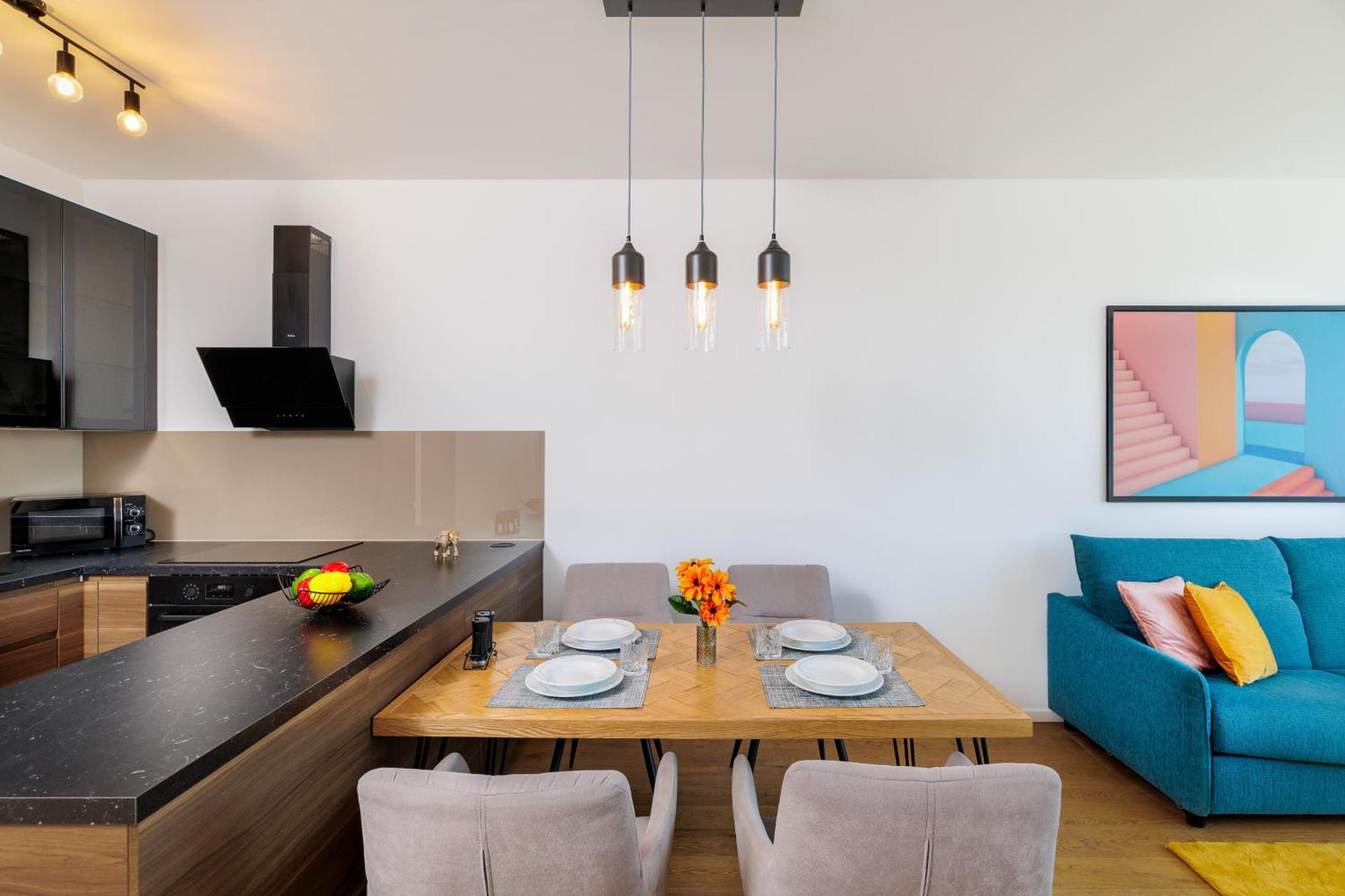 Sky Park 1 - Luxurious #Instaworthy Apartment In Downtown City Center With Included Parking, Best Address In Town Bratislava Ngoại thất bức ảnh